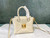 Valentino Small One Stud Nappa Handbag in lambskin V1186 Beige
