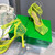 Bottega Veneta BV 667206 sequins mesh and leather sandals V0GU11020