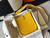 Hermes Evelyne Bag Hermes Mini Crossbody Bag 20408 Silver Buckle Yellow