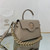 Versace DBFI039 La Medusa Medium Handbag 1039 Gray