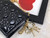 Dior S0204 Lady Dior Pouch Patent Cannage Calfskin Black