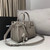 YSL 421863 Classic Sac de Jour Baby in Smooth Leather Gray