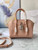 Givenchy BB50J0B00D Mini Antigona Lock Bag in Box Leather Light pink