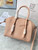 Givenchy BB50J0B00D Mini Antigona Lock Bag in Box Leather Light pink
