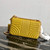Prada 1BD108 Medium Leather Prada Diagramme Bag Yellow