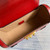 Gucci 603221 Padlock GG Small Bamboo Shoulder Bag Red
