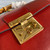 Gucci 603221 Padlock GG Small Bamboo Shoulder Bag Red