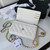 Chanel AP2508 Wallet On Chain Lambskin Shoulder Bag White