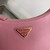Prada 1BC204 Saffiano Leather Mini-Bag Pink