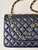 Chanel Large Flap Handbag Classic bag  shiny  Lambskin Gold A58600 Black