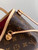 Louis Vuitton LV M41245 Neverfull PM Monogram Canvas Plum