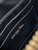 Dior M05909 Saddle Shoulder Pouch  Black Goatskin