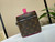 Louis Vuitton LV M44495 Nice Mini Vanity Case Monogram canvas Rose Red