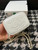 Chanel AP1447 Small Vanity With Chain Calfskin White