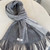 Hermes H208804S Scarves Smoking a Franges Muffler H50018