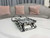 Dior S5555 Mini Dior Book Tote Phone Bag White and Black Eembroidery S1108