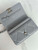 Chanel AP3267 19 Wallet on Chain Woc Shiny Lambskin Gray
