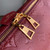 LV M46610 Louis Vuitton Sac Sport Bag Wine Red