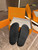 LV 1AB3PU Louis Vuitton LV Cosy Flat Comfort Clogs L99026