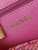 Chanel AS4416 Mini Shopping Bag Cotton Tweed & Gold-Tone Metal Pink