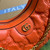 Gucci 739709 GG Matelassé Small Shoulder Bag Orange