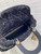 Dior M0565 Medium Lady D-Lite Wool Black M1037