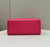 Fendi 8BH386 Sunshine Medium Bag Rose Red leather shopper 8266S