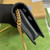 Adidas x Gucci ‎621892 wallet with chain Off-black and yellow leather
