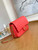 Chanel AS3777 Flap Bag Lambskin & Gold-Tone Metal Red