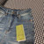 Gucci 691895 Women's Denim Pant With Horsebit G66850