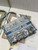 Dior Book Tote M1296 Medium Toile de Jouy Embroidery M0075