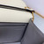 Valentino WB0K53ZXL Locò Small Shoulder Bag in Calfskin Light Ivory red