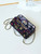 Chanel 24C AS4561 Flap Bag Sequins Gold-Tone Metal Black & Multicolor