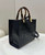 Fendi 8BH394 Fendi Sunshine Small Black leather shopper