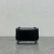 Celine 197992 Chain Shoulder Bag Claude In Triomphe Canvas Black with Black LOGO