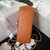 Chanel AS4140 Camellia Embossed With top Handle Bag Caramel