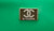 Chanel A01112 Flap Classic Handbag Woolen & Gold-Tone Metal Green