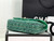 Chanel A01112 Flap Classic Handbag Woolen & Gold-Tone Metal Green