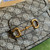 Gucci 658574 Gucci Horsebit 1955 Mini Bag Gray with Pvc Printer Logo