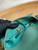 Chanel AS3757 Mini Flap Bag Grained Calfskin & Gold-Tone Metal Green