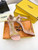 Fendi 8X8306 First Fendace Leather high-heeled Sandals pink
