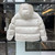 Moncler H20931C Women's Gaou Down Jacket White 88623