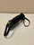 Prada 1BD345 Brushed Patent leather shoulder bag Black