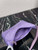 Prada 1NE515 Satin mini-bag with artificial crystals Purple