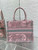 Dior M1265 Small Book Tote Toile de Jouy Sauvage Embroidery M9606