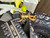 Dior M1328 Hat Basket Bag Navy Blue and Gold-tone Blue Dior Oblique Jacquard