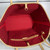 Louis Vuitton LV M41177 Neverfull MM Monogram Canvas Cerise Red