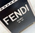 Fendi 8BS051 Mini Sunshine Shopper Black & White Leather Bag 8616S