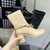 Chanel Women's Shoes Classcal Chain Hight Boots 190803