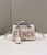 Fendi 8BL145 By The Way Mini White leather small Boston bag
